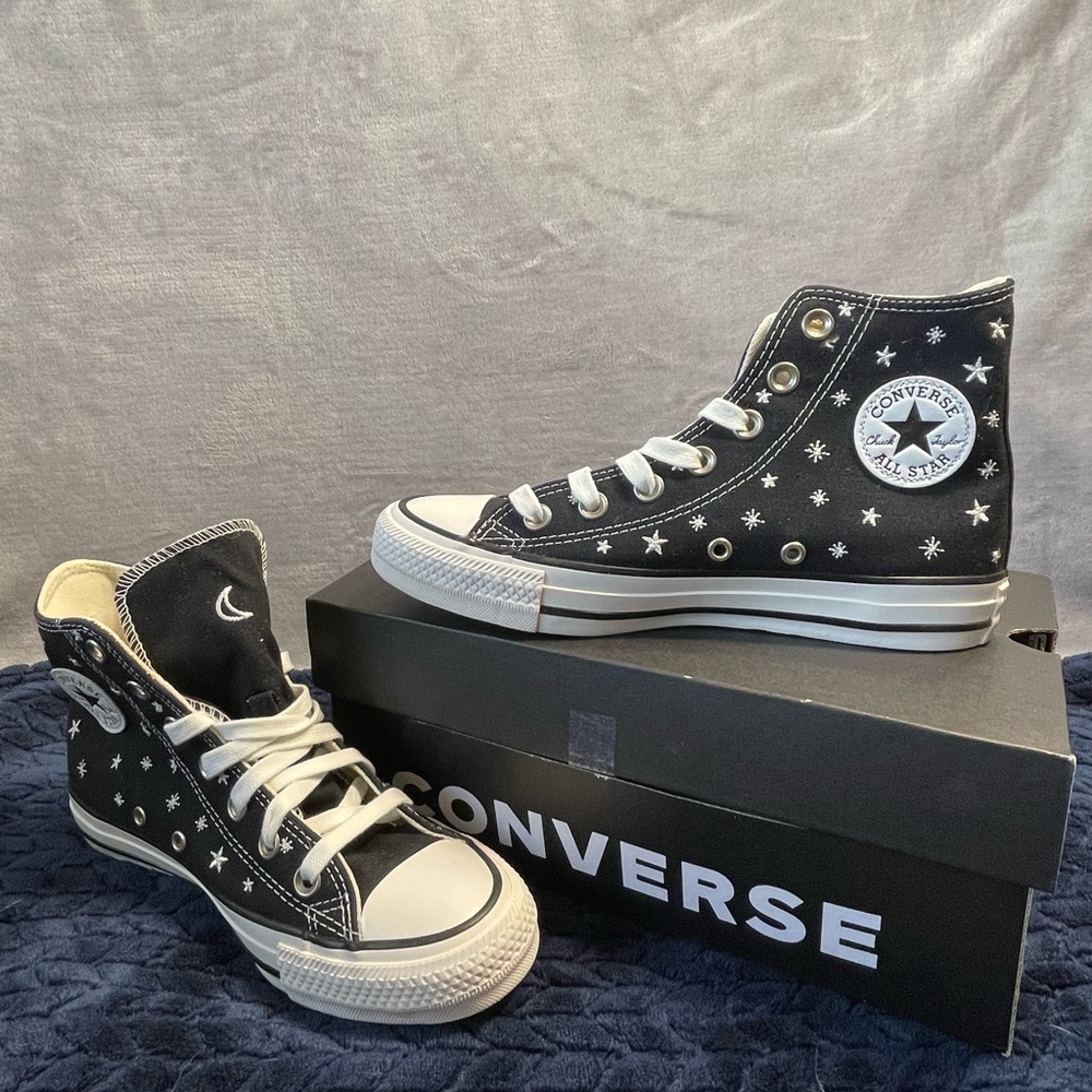 Converse Chuck Taylor All Star Crystal Energy Sneakers Black Latest Fashion